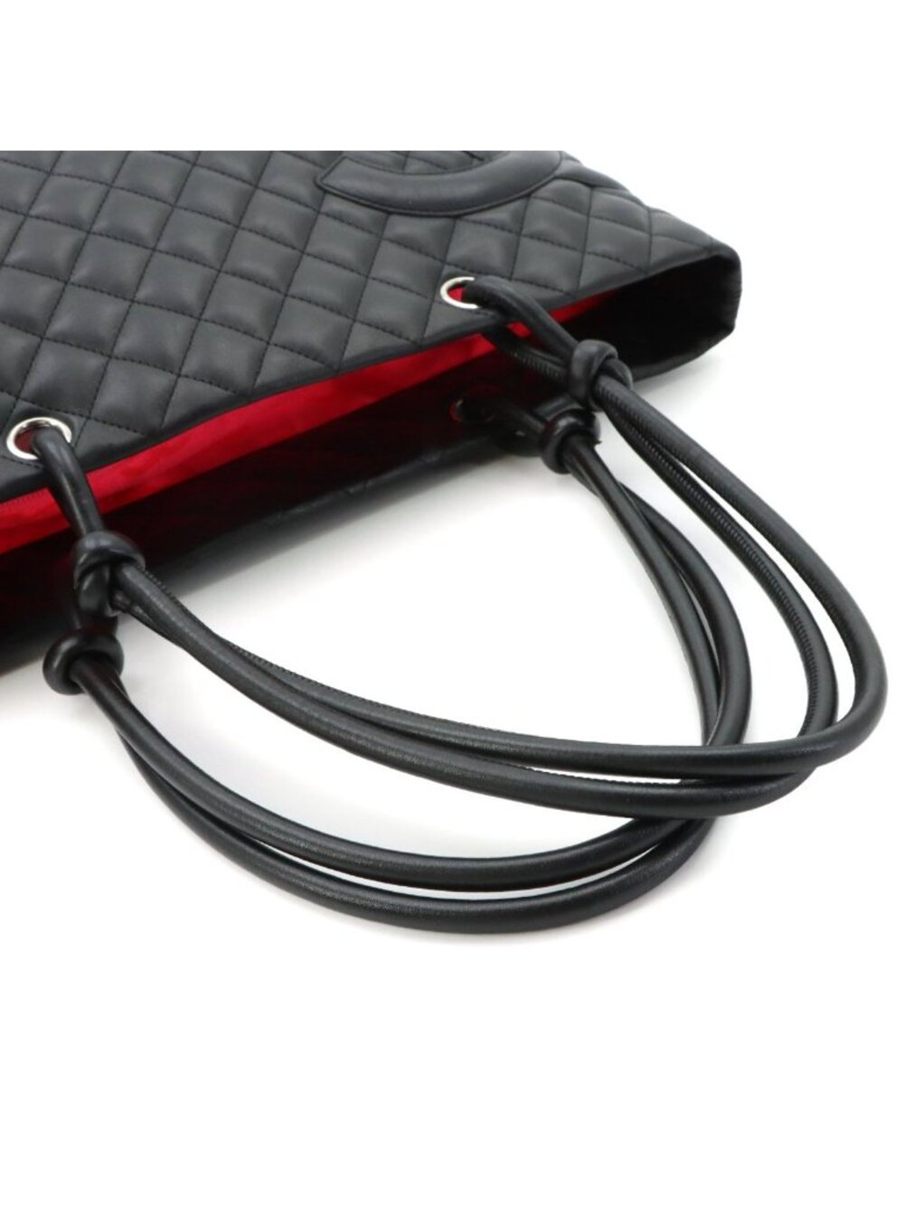 Chanel Cambon Line Large Tote Calfskin Black - Picture 5 of 10